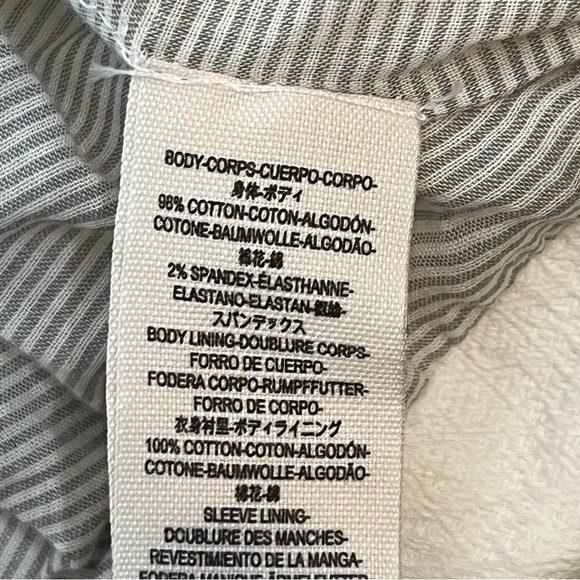 Free People Blazer Womens Size Small White Oversized Slouchy Textured Pockets - Picture 15 of 15